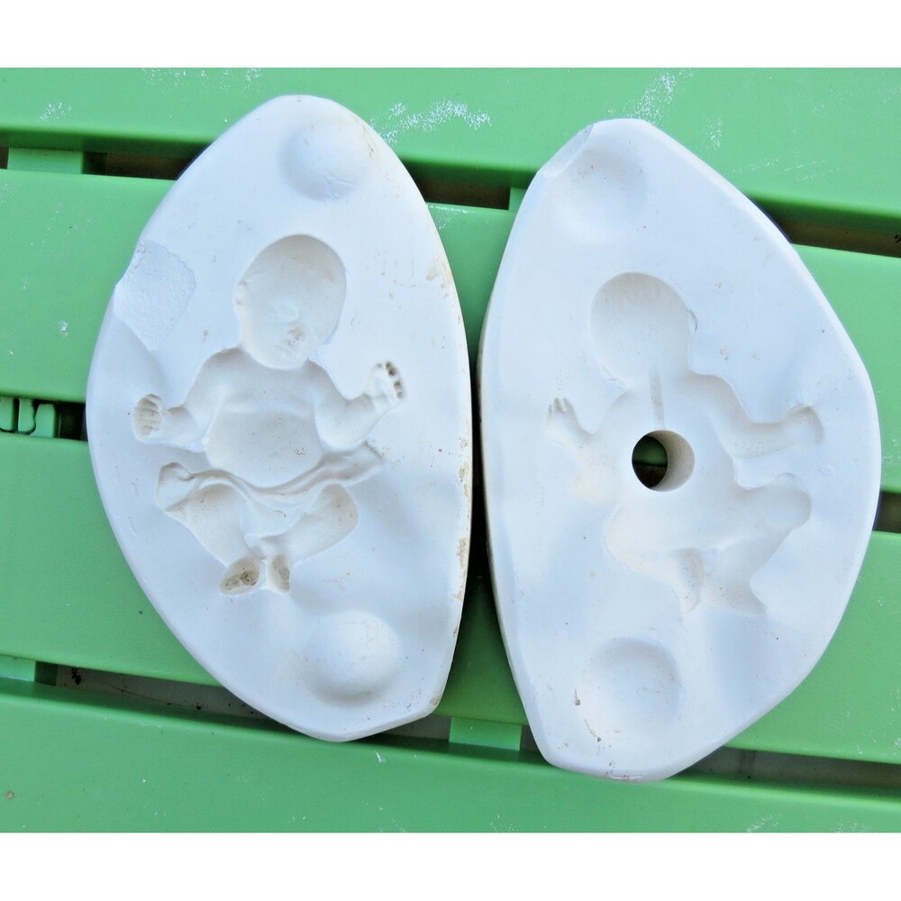 Clay Magic Vintage 1994 Baby Jesus Slip Mold #J1201